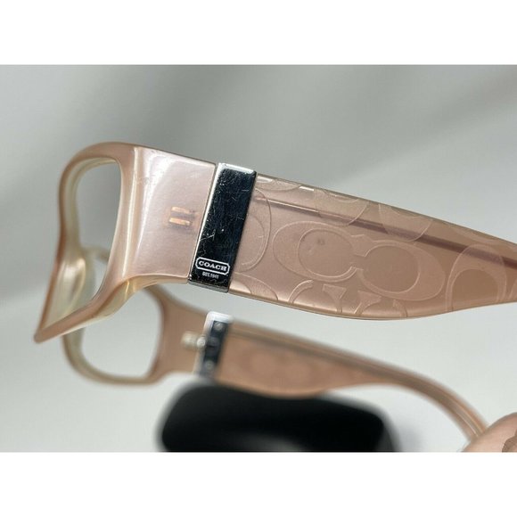 Coach Sunglasses Frame Only Discontinued Abigale Pink Frame Only No Lenses - Picture 9 of 12